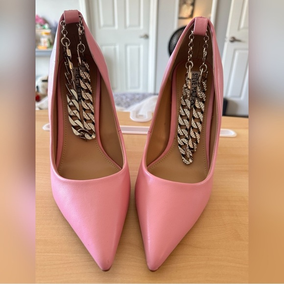 Steve Madden “Zippy” Pink Leather Pump Heels – Rare Find - Picture 3 of 9